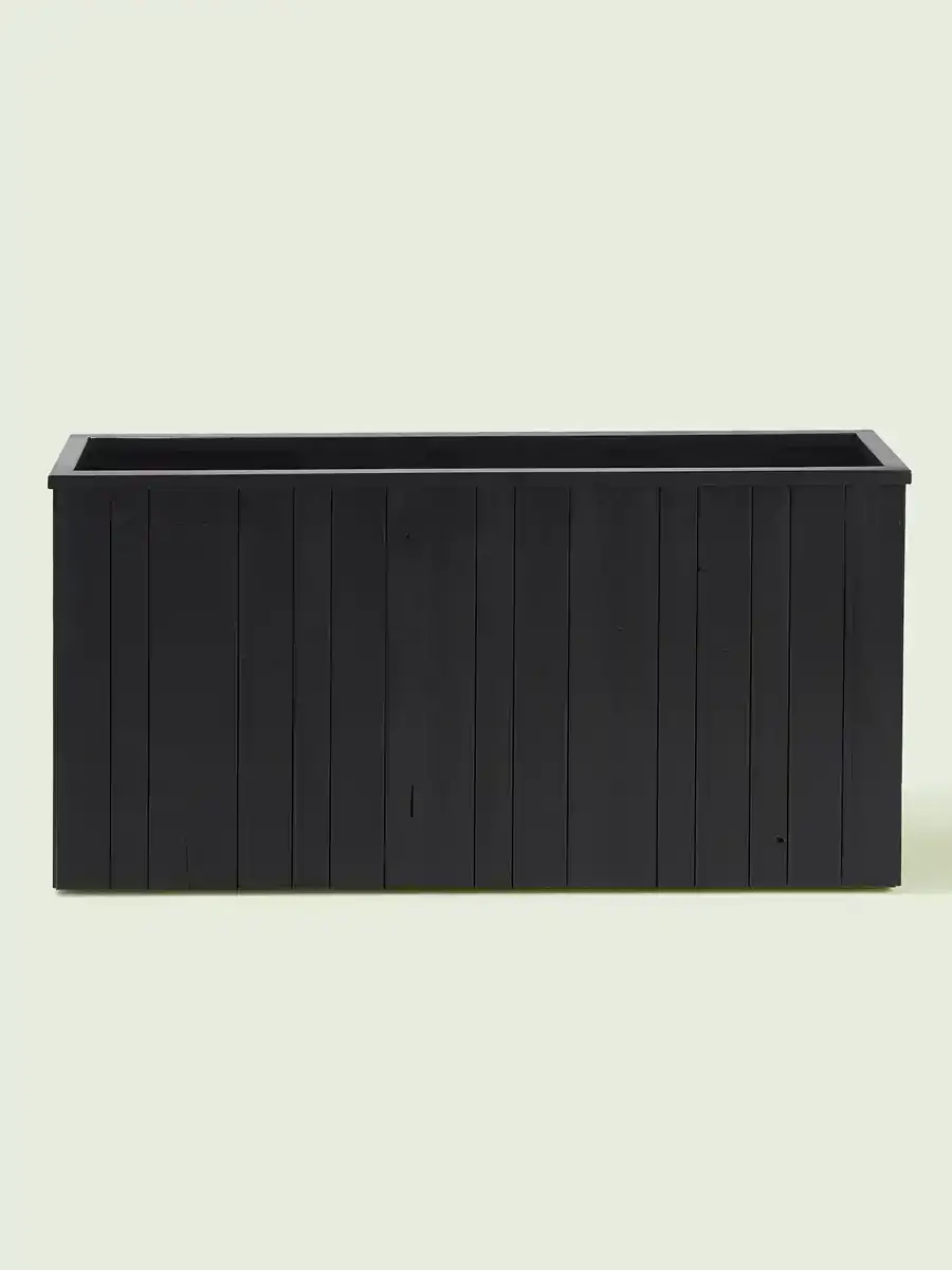Zwarte plantenbak Moro
